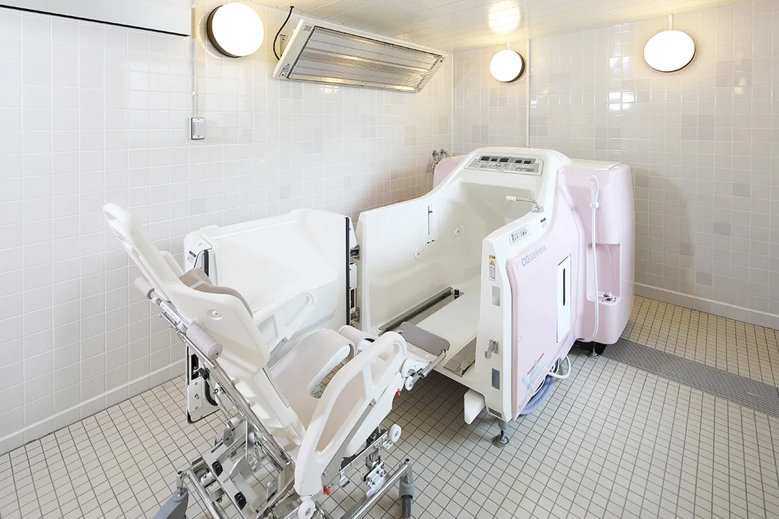 グランダ目白弐番館(介護付有料老人ホーム（一般型特定施設入居者生活介護）)の画像(8)1F機械浴室