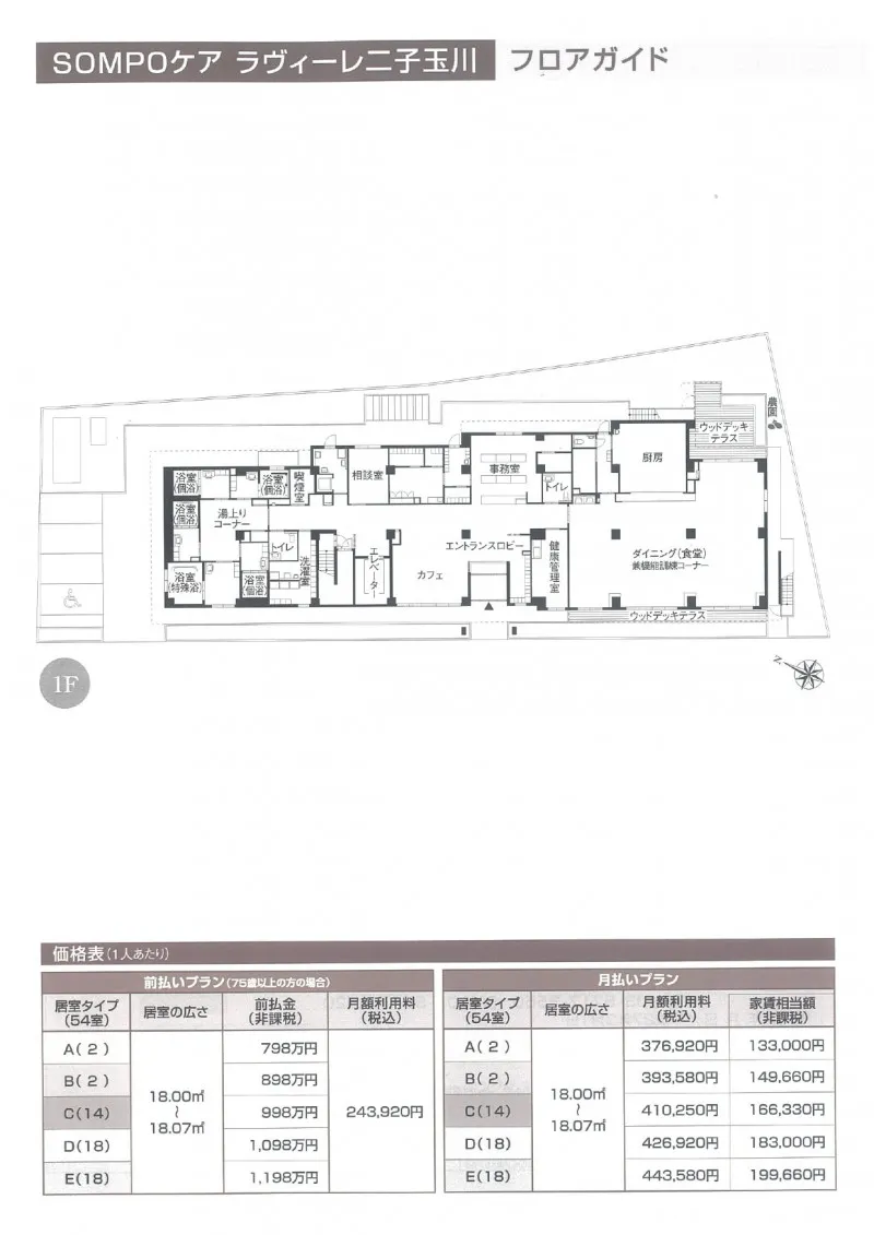 SOMPOケア ラヴィーレ二子玉川(世田谷区)の施設情報・料金 - 介護付